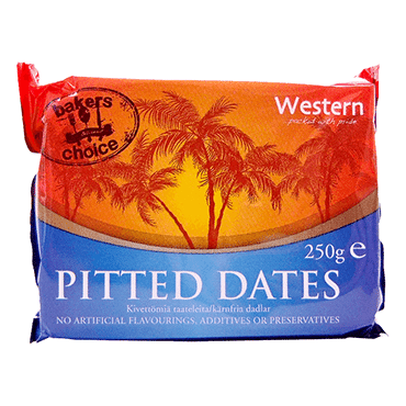 Western Commodities Block Pitted Dates 250g